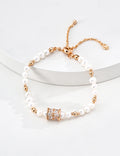 Pearl & Zirconia Bracelet