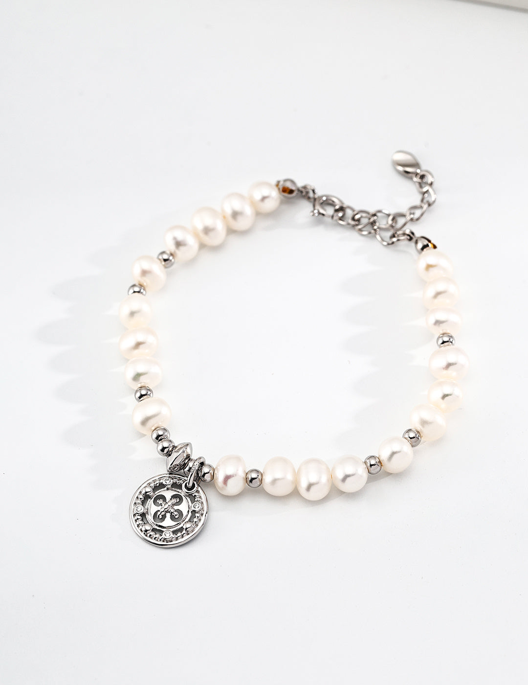 Button Pearl Bracelet - image 2