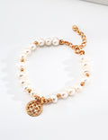 Button Pearl Bracelet