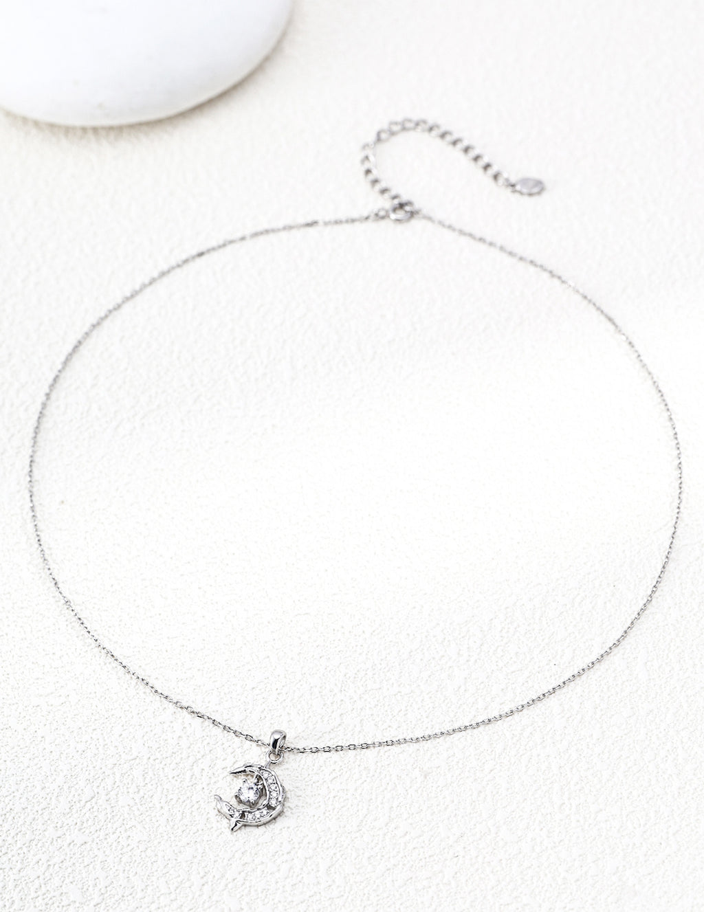 【Moonbeam】Wishing Star Series Zirconia Necklace - image 2
