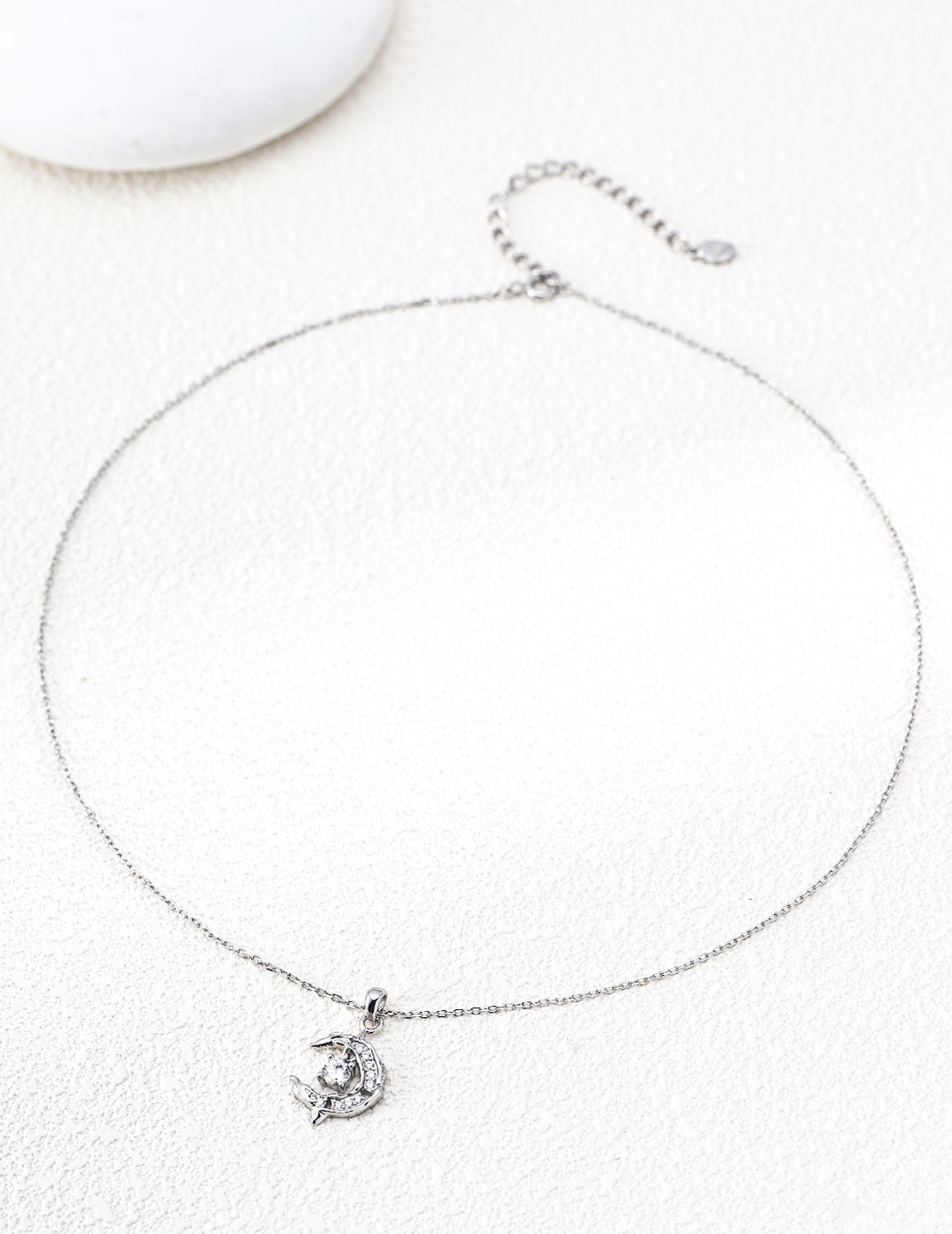 【Moonbeam】Wishing Star Series Zirconia Necklace - image 2