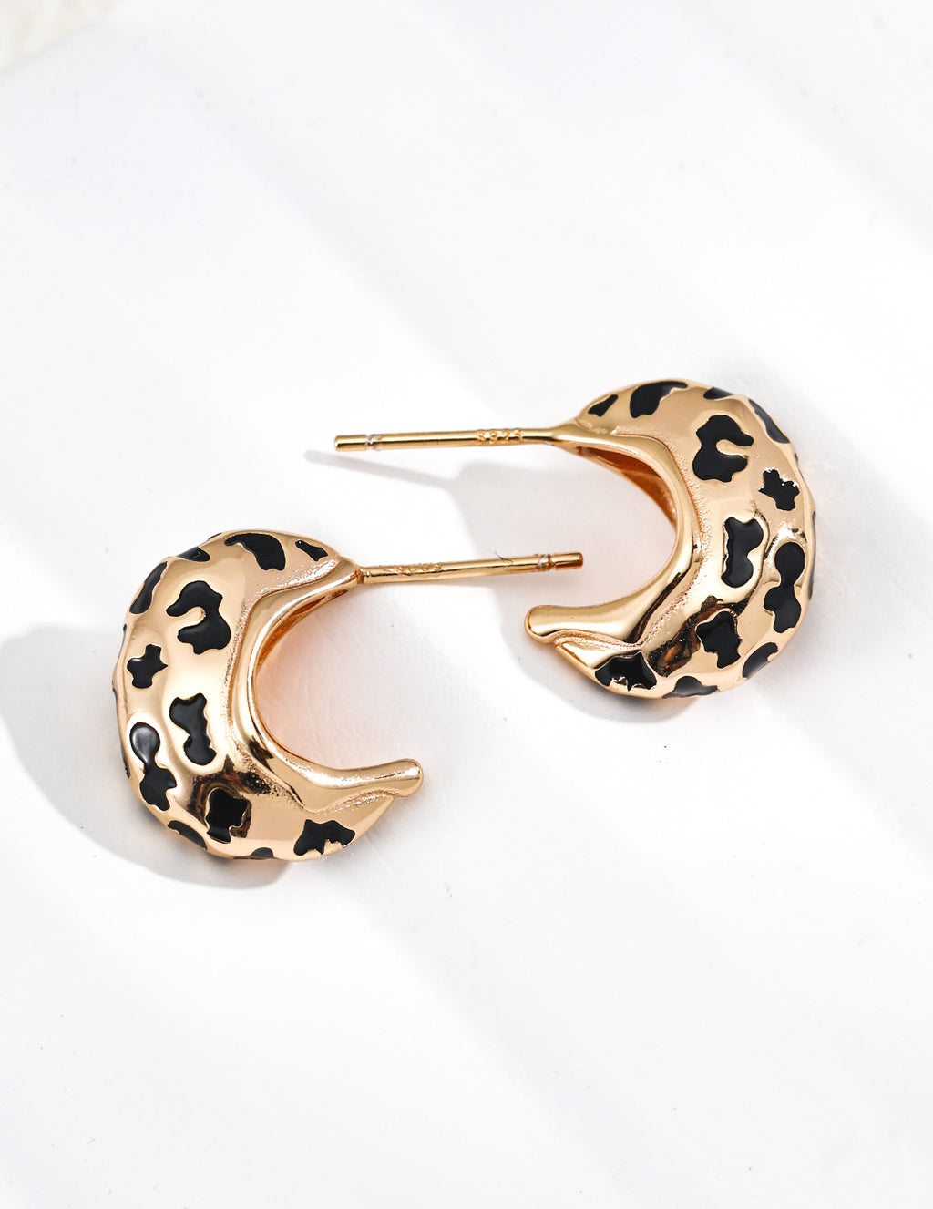 Enamel Drop Earrings