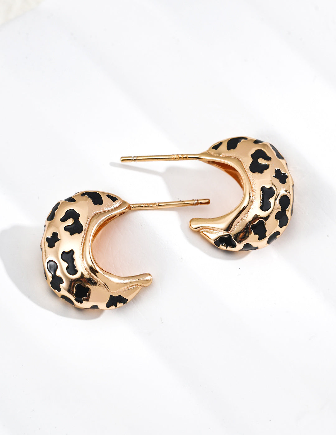Enamel Drop Earrings