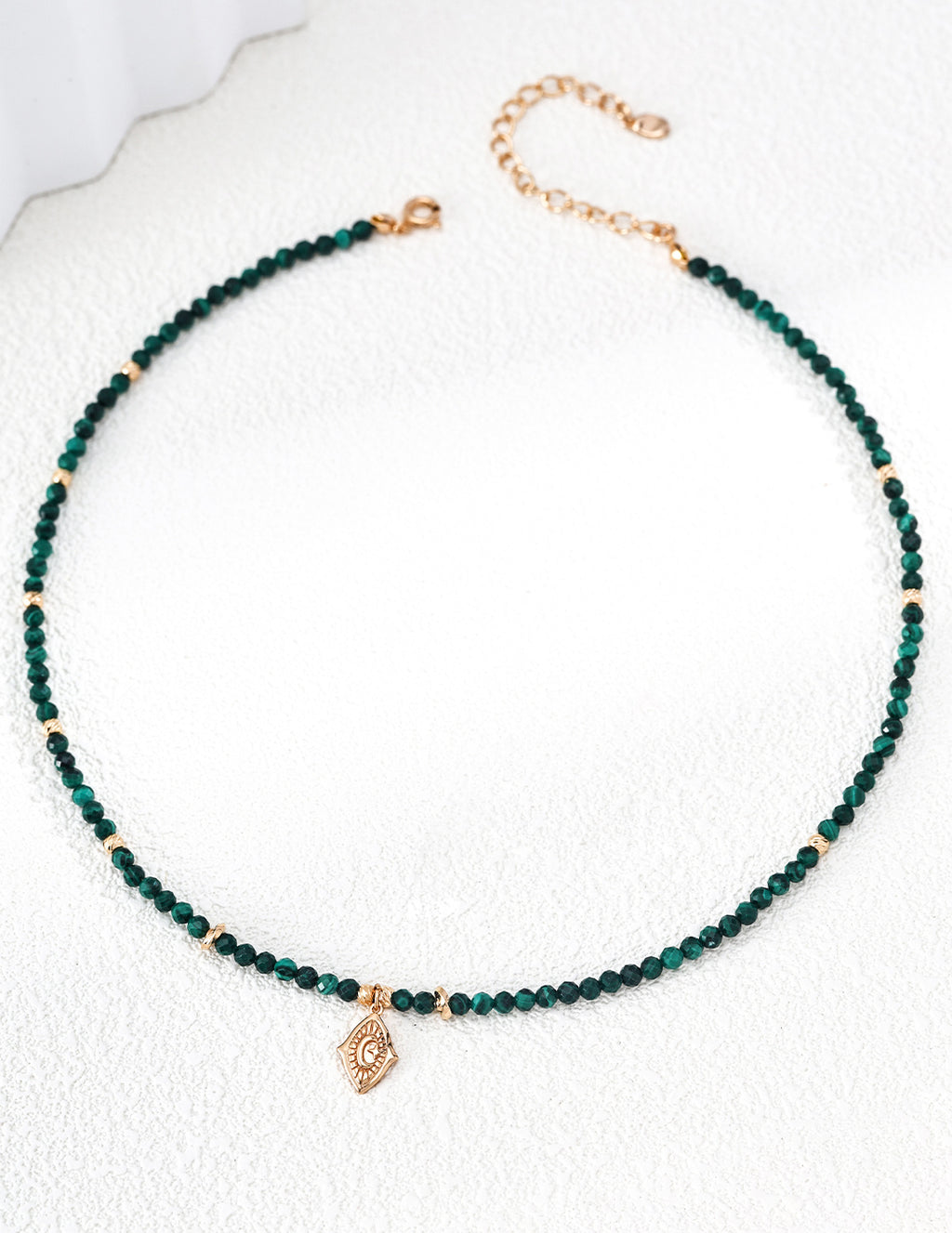 Moonlit Joy Series Malachite Necklace