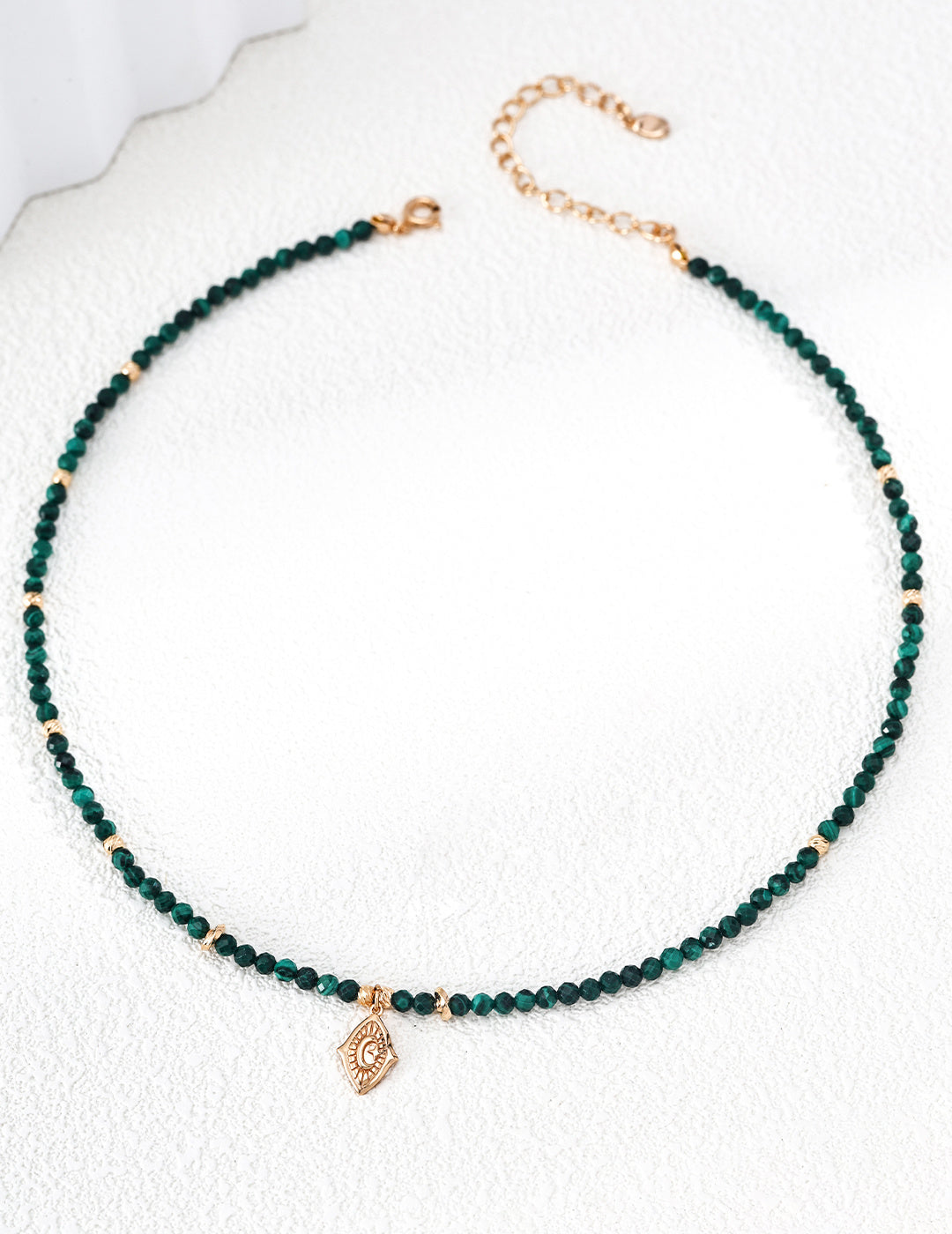 Moonlit Joy Series Malachite Necklace