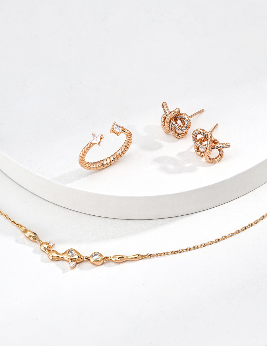 Dreamy Milky Way Series Zirconia Necklace - image 3