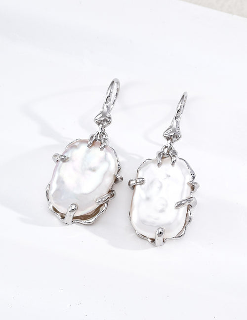 【Pearl Fortune】Baroque Pearl Earrings - image 2