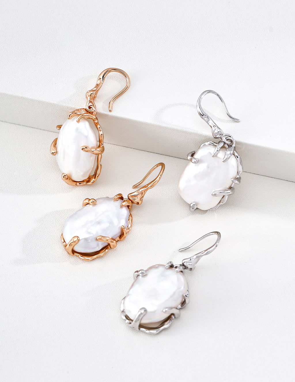 【Pearl Fortune】Baroque Pearl Earrings - image 3