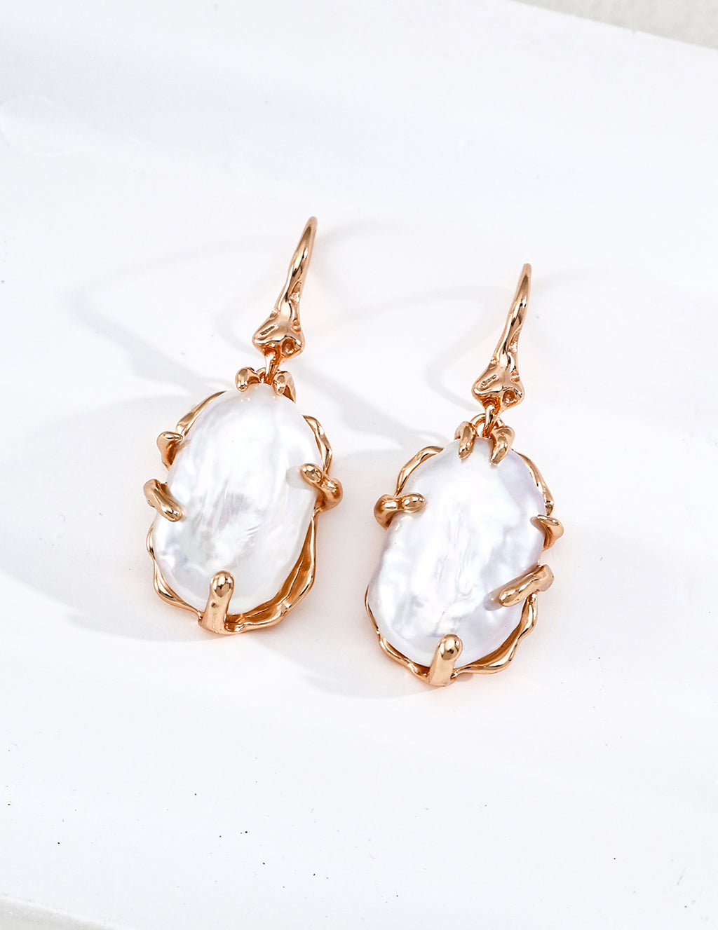【Pearl Fortune】Baroque Pearl Earrings