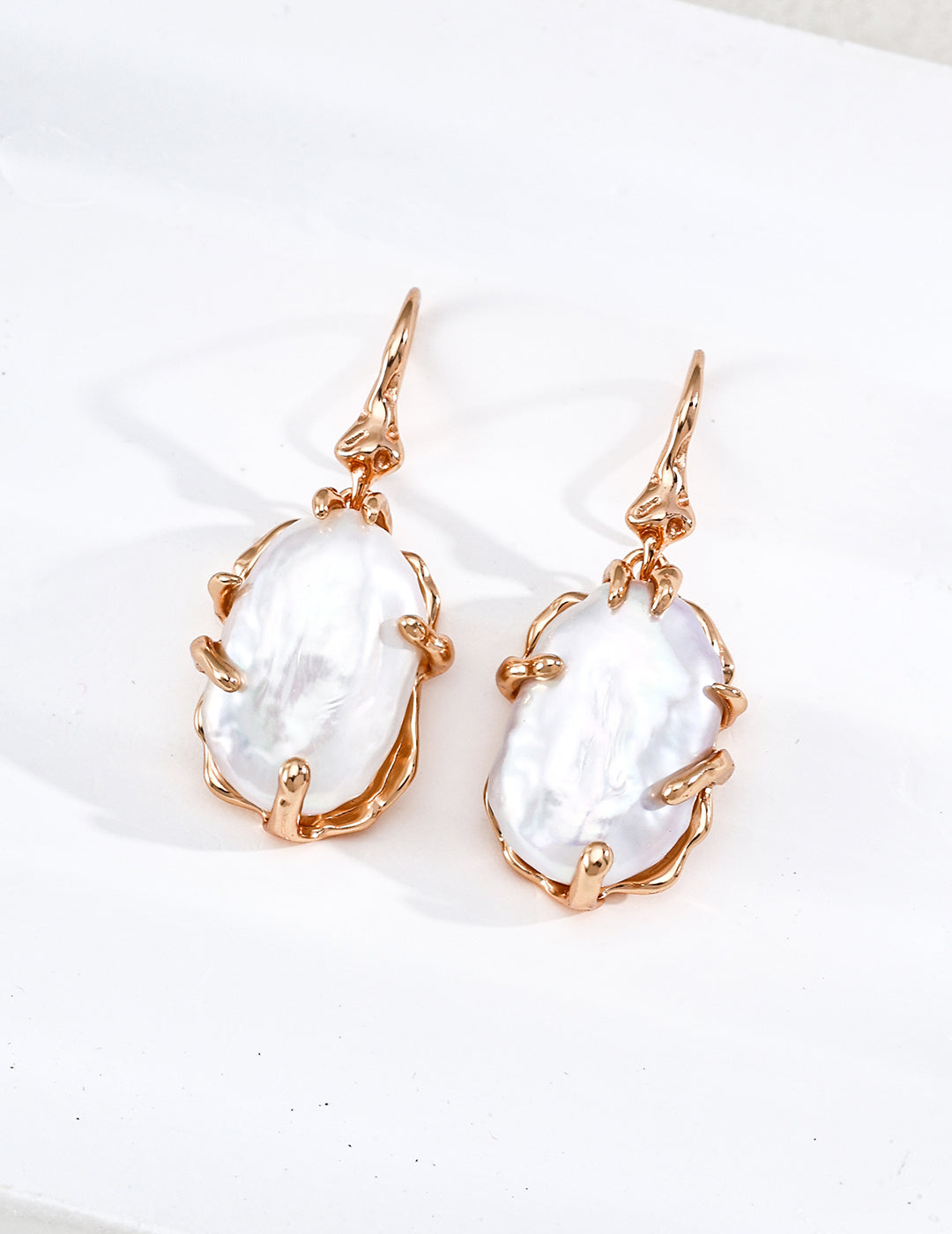 【Pearl Fortune】Baroque Pearl Earrings