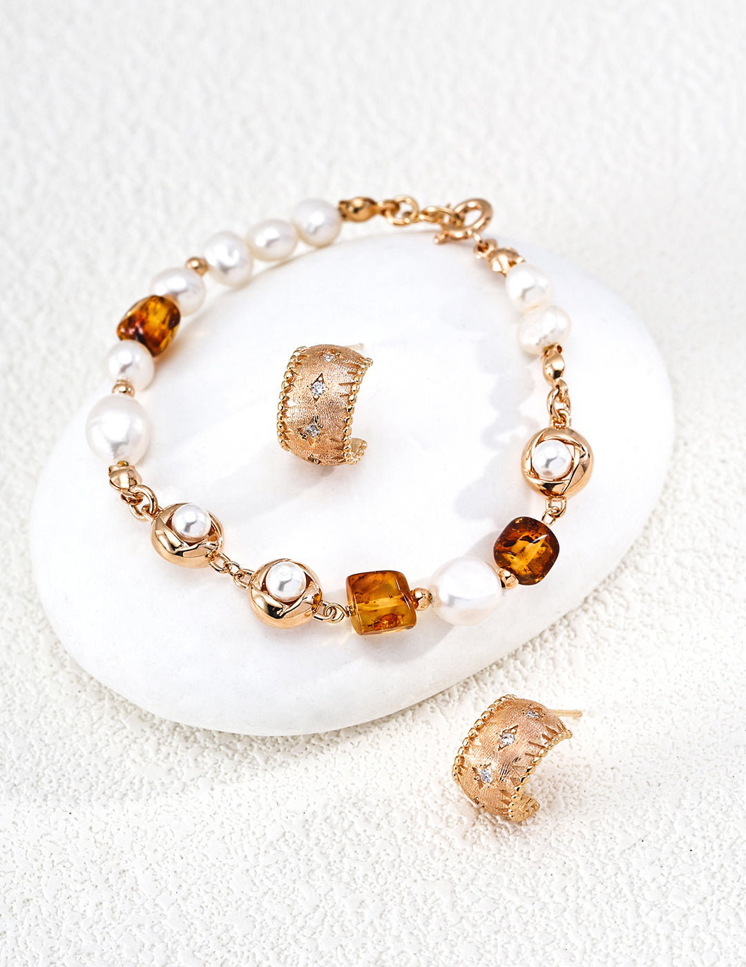 Zirconia Stud Earrings - image 3