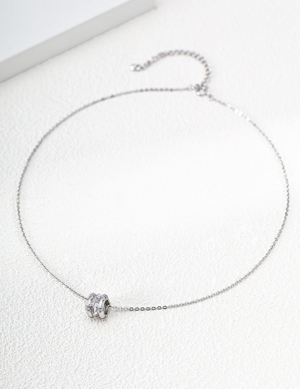 Star Wheel Fortune Series Zirconia Necklace - image 2