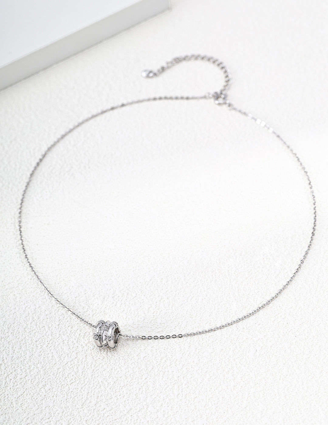 Star Wheel Fortune Series Zirconia Necklace - image 2