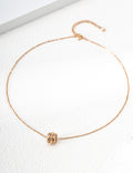 Star Wheel Fortune Series Zirconia Necklace
