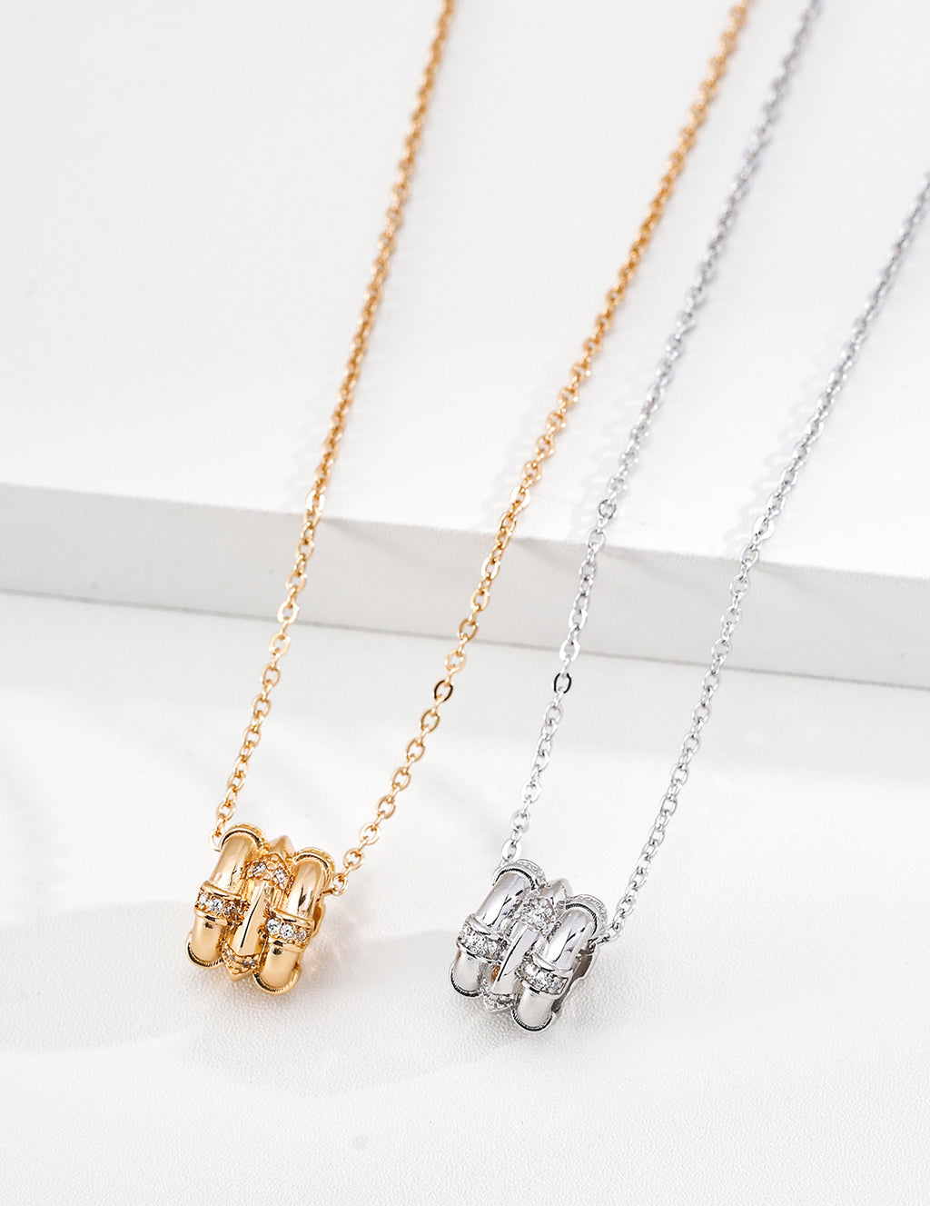 Star Wheel Fortune Series Zirconia Necklace - image 3