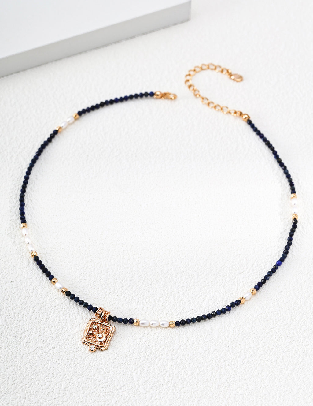 【Star Wish】Pearl & Zirconia Necklace - image 2