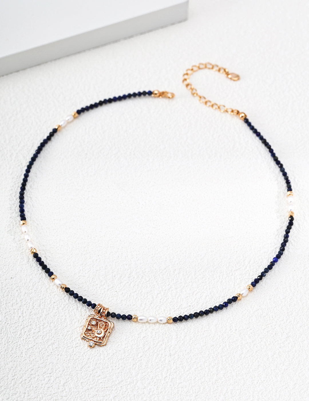 【Star Wish】Pearl & Zirconia Necklace - image 2