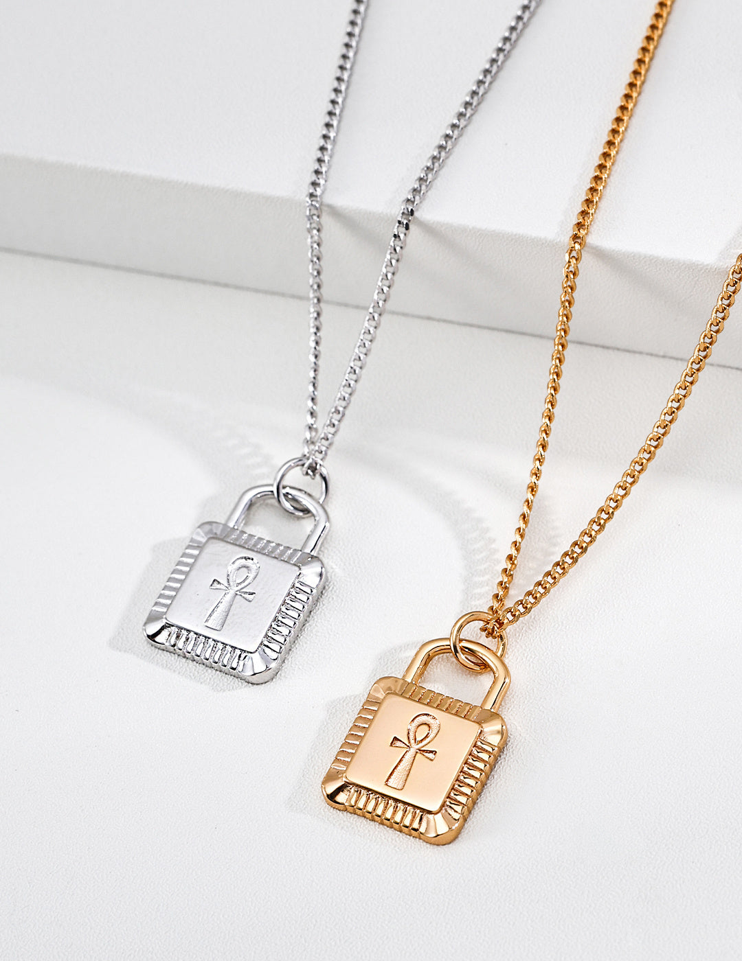 【Eternal Fortune Lock】Sterling Silver Necklace - image 3