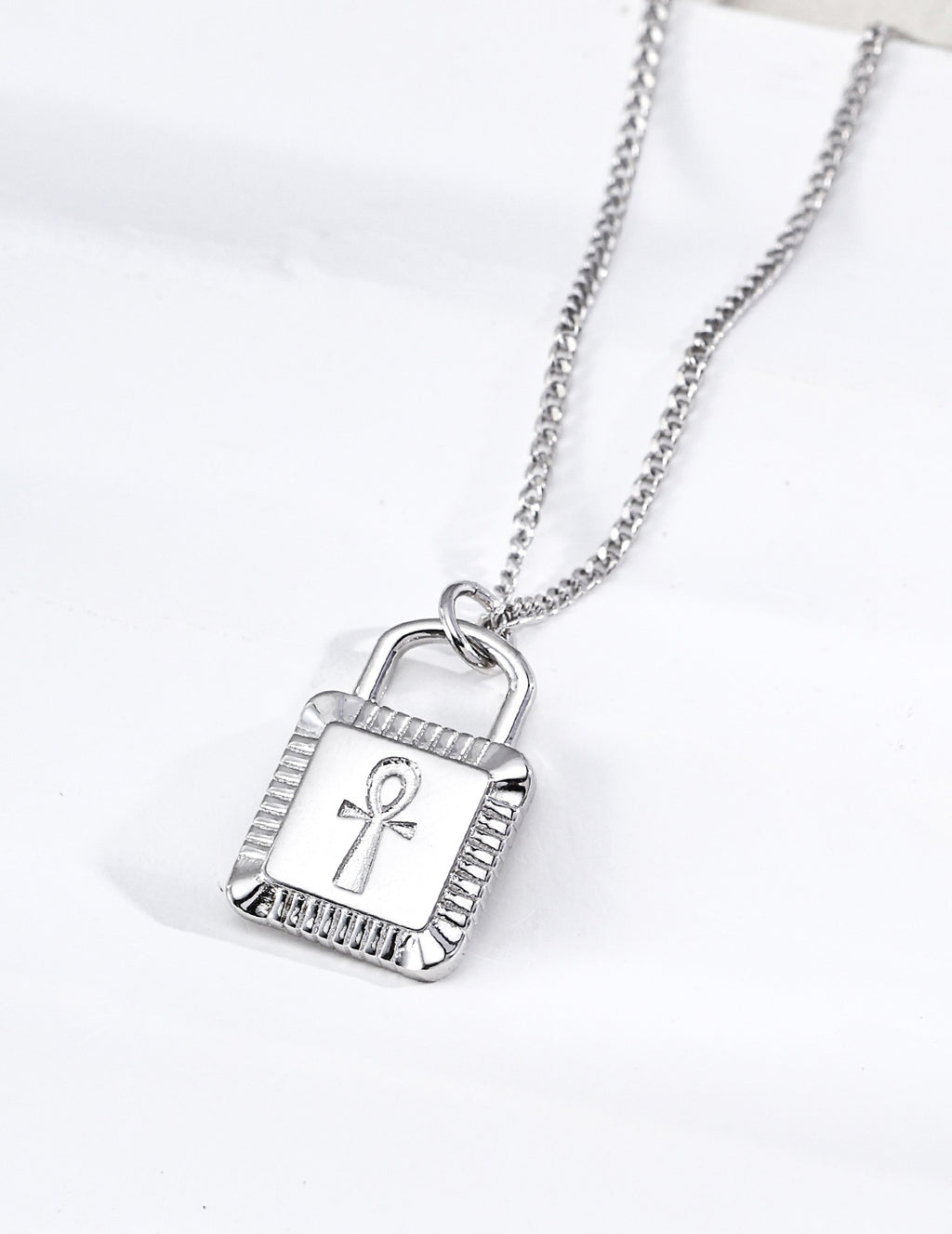 【Eternal Fortune Lock】Sterling Silver Necklace - image 2
