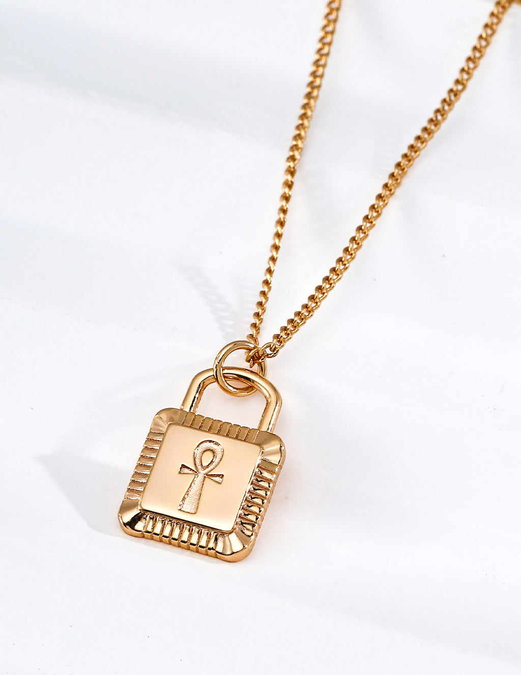 【Eternal Fortune Lock】Sterling Silver Necklace