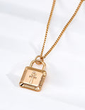 【Eternal Fortune Lock】Sterling Silver Necklace