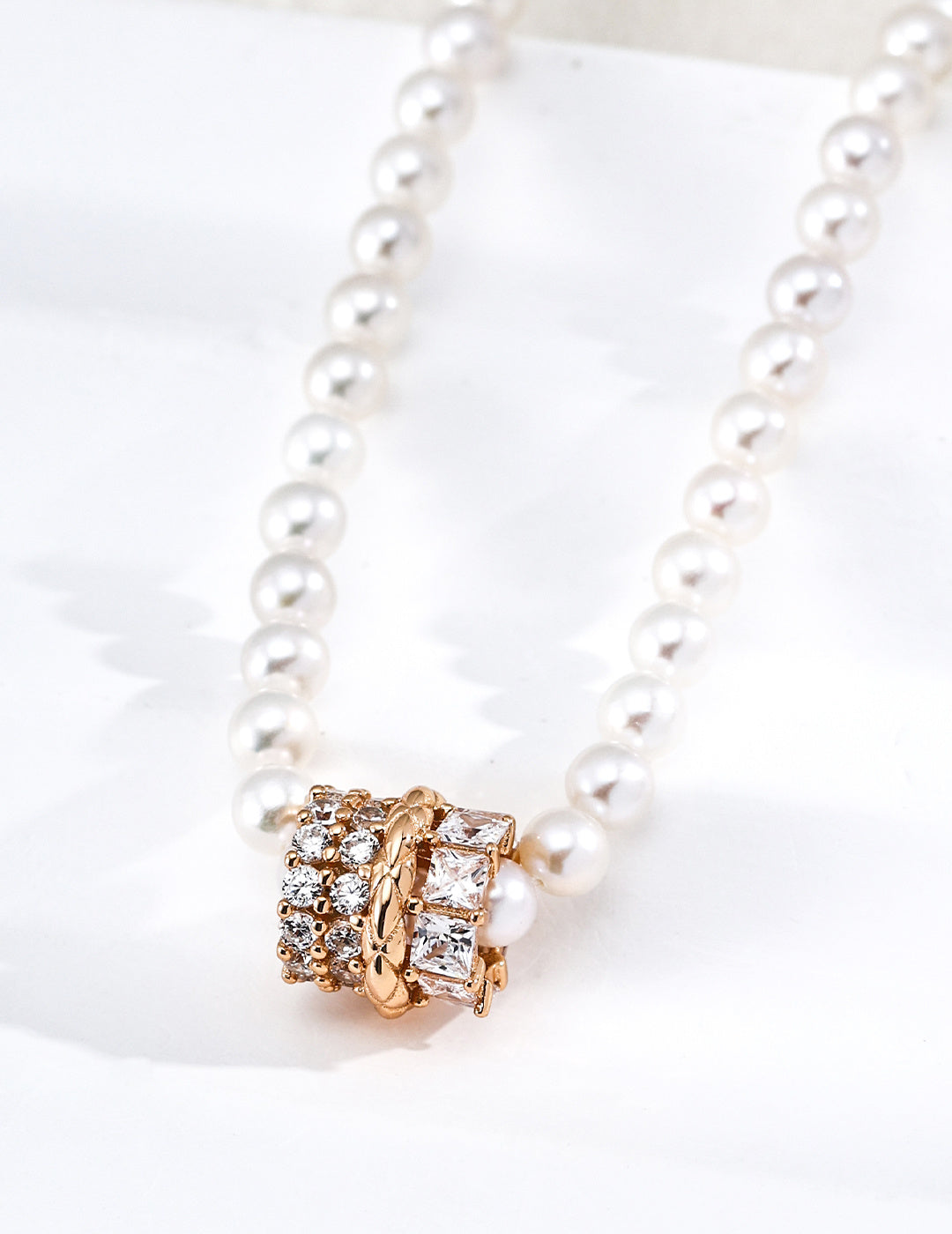 Starlight Fortune Bead Series Zirconia Necklace