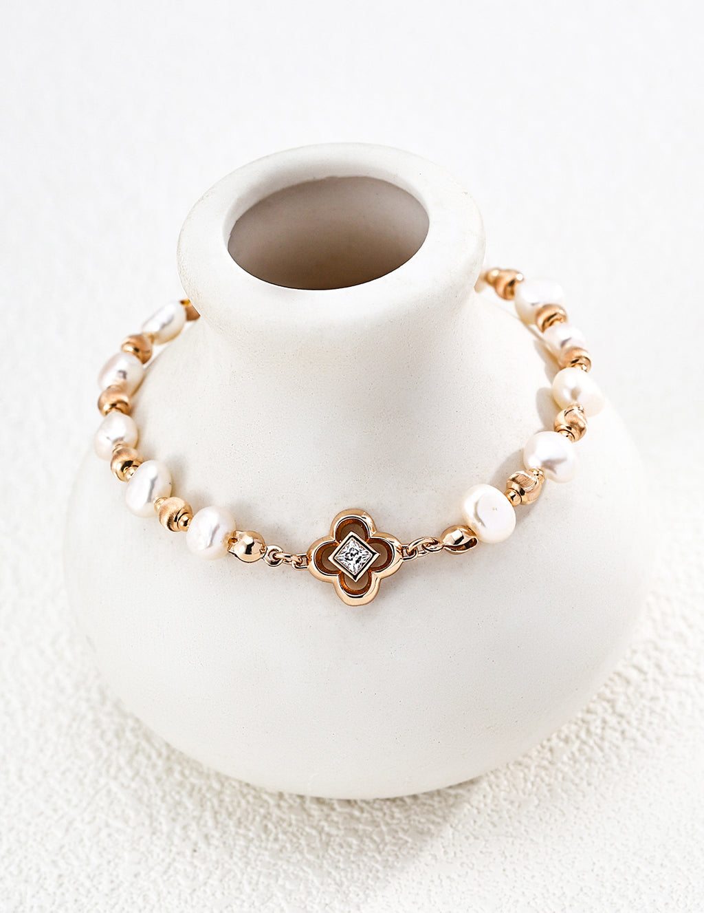 S925 Silver Natural Pearl Bracelet
