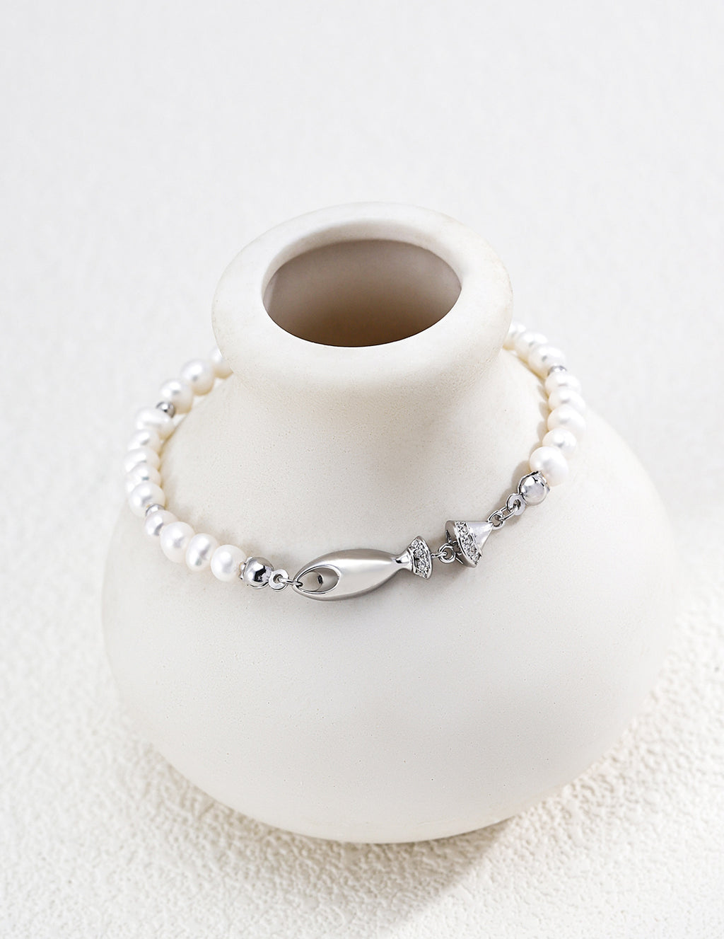 Natural Pearl Fish Bracelet — Abundance Every Year - image 2