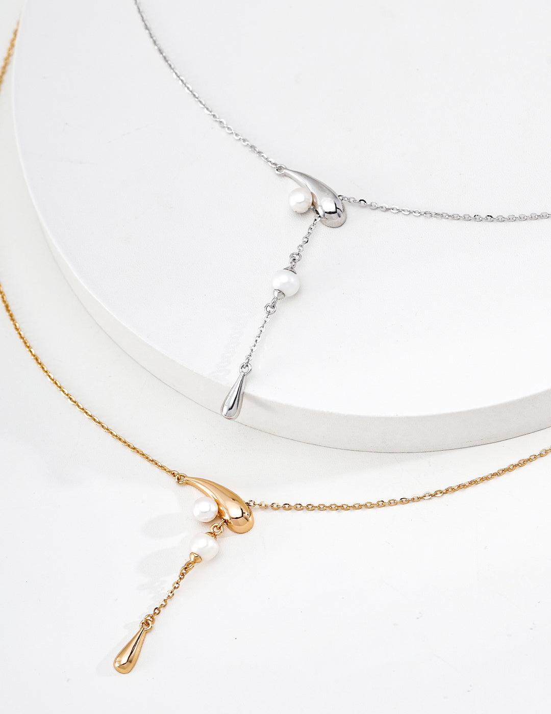 Shooting Star Wish Pearl Necklace - image 3
