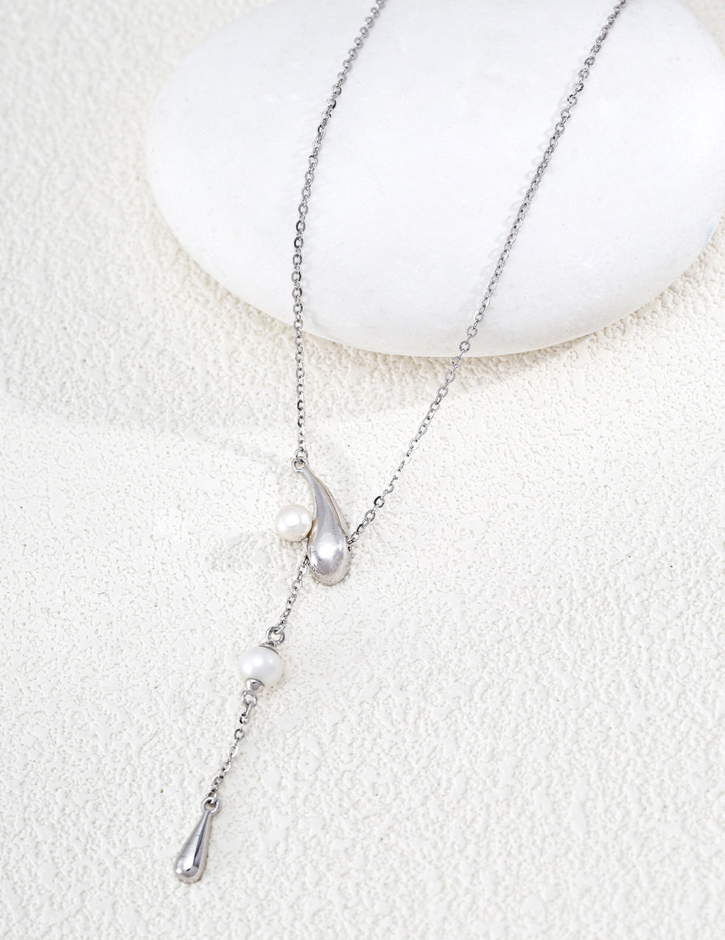 Shooting Star Wish Pearl Necklace - image 2