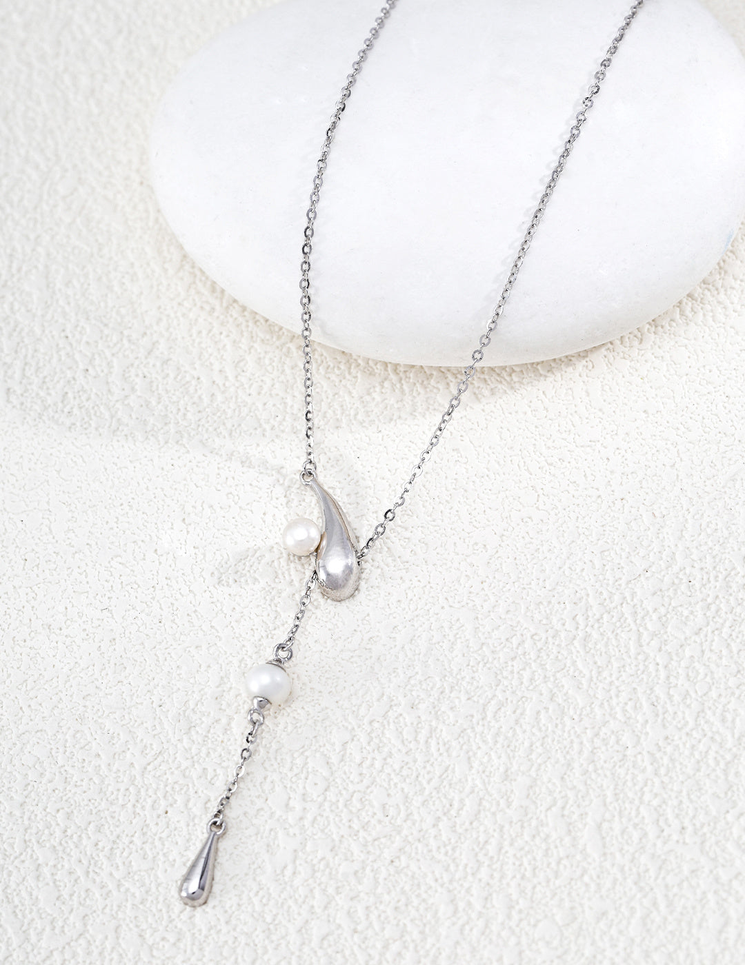 Shooting Star Wish Pearl Necklace - image 2