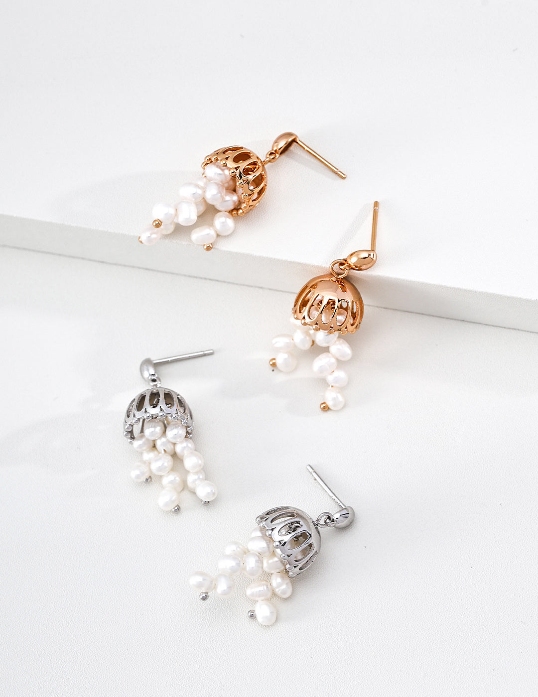 Listening Wind Pearl Earrings image 4