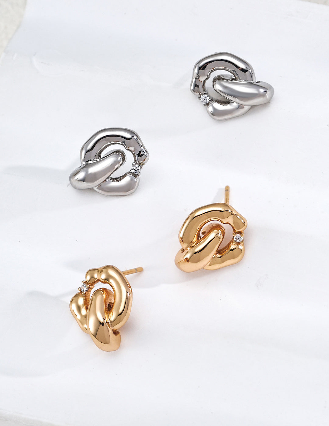 Embrace Link Earrings image 3