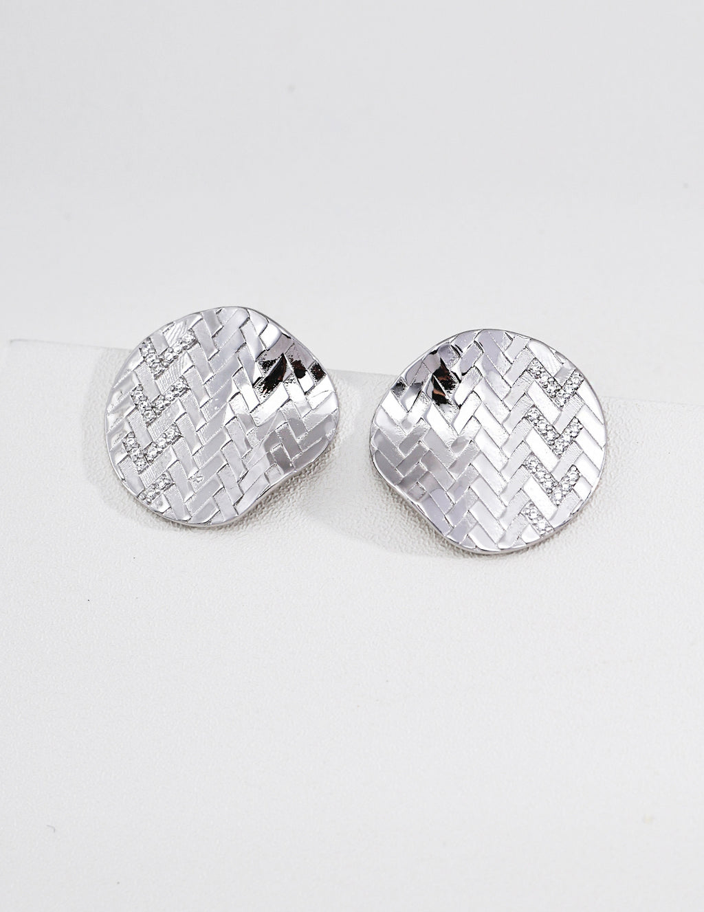 Modern Zirconia Earrings image 2