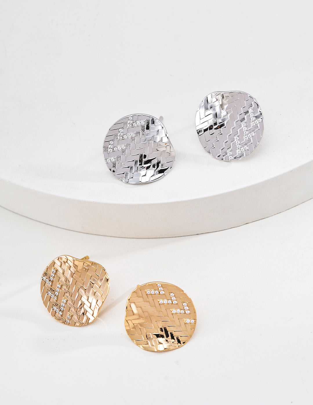 Modern Zirconia Earrings image 3
