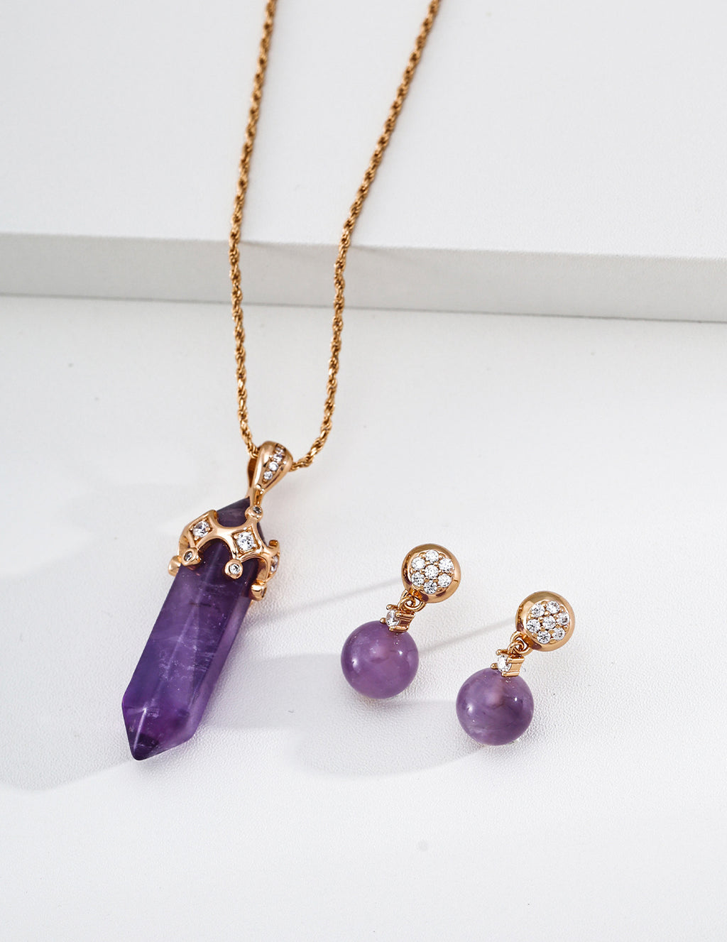 Amethyst Earrings image 3