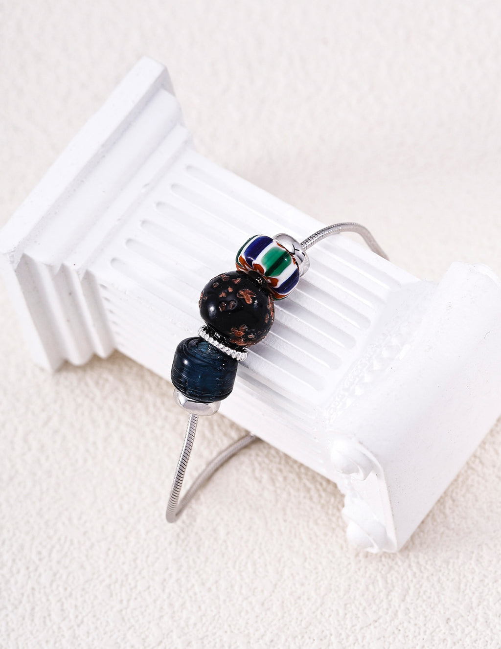 Nepalese Artisan Glass Bracelet image 4