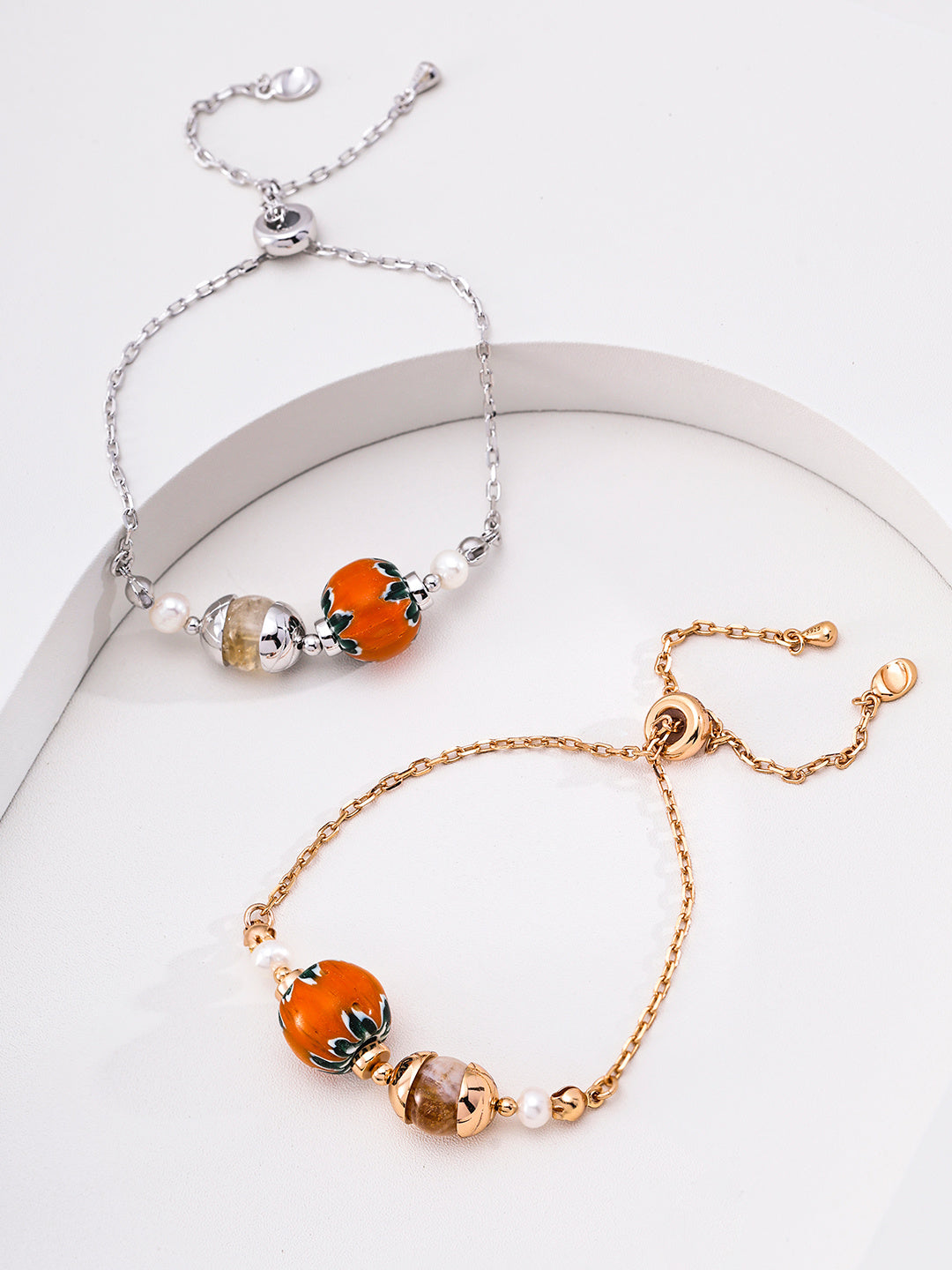 Pearl & Artisan Glass Bracelet image 4