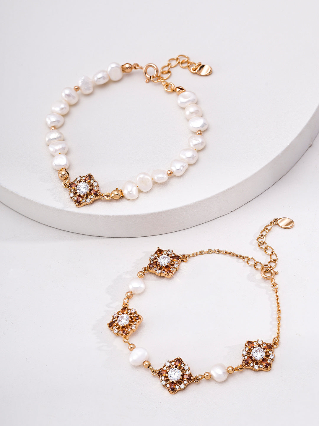 Auspicious Blossom Pearl Bracelet image 4