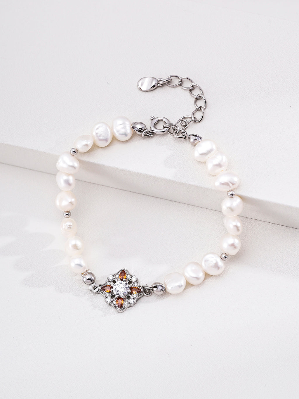 Auspicious Blossom Pearl Bracelet image 2