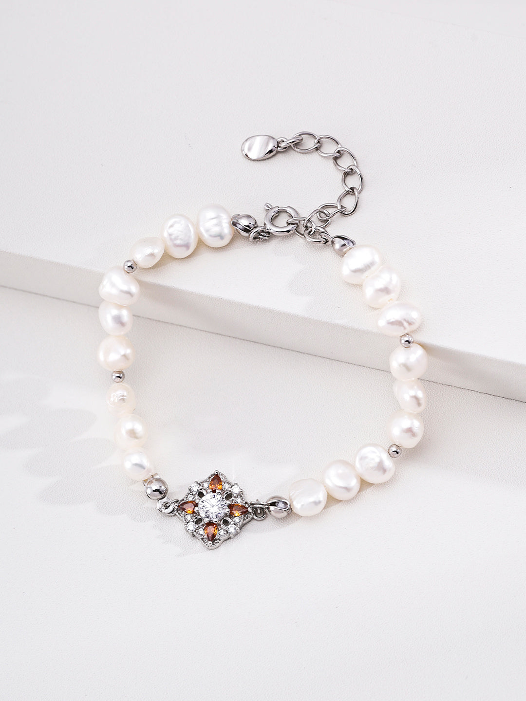 Auspicious Blossom Pearl Bracelet image 2
