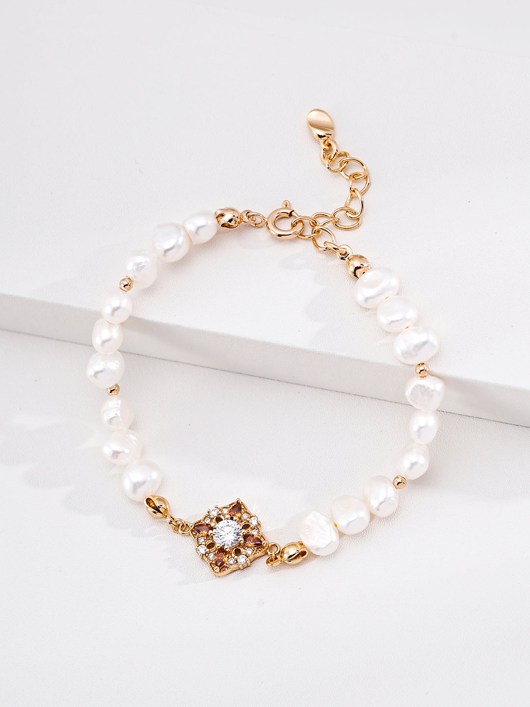 Auspicious Blossom Pearl Bracelet image 1