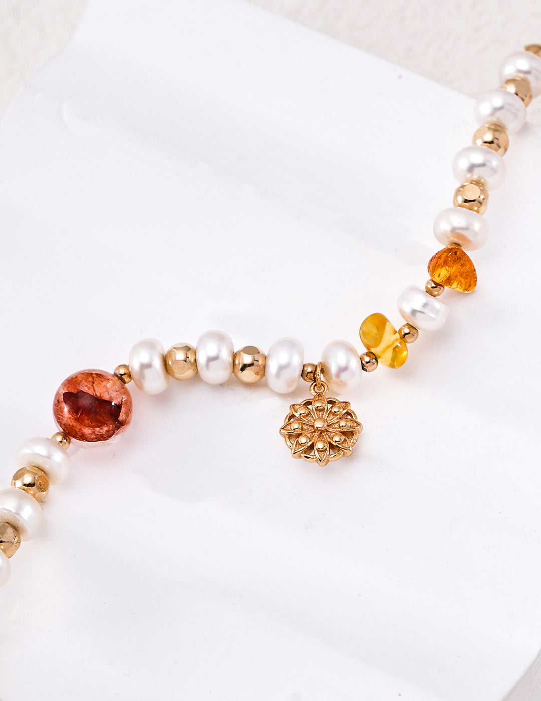 Pearl & Crystal Bracelet image 3