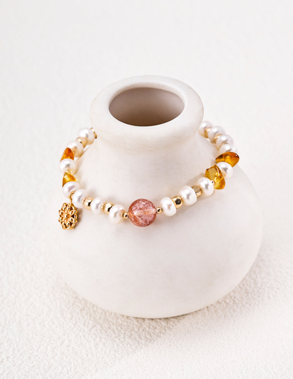 Pearl & Crystal Bracelet image 4