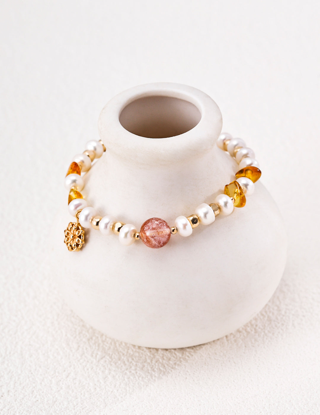 Pearl & Crystal Bracelet image 4