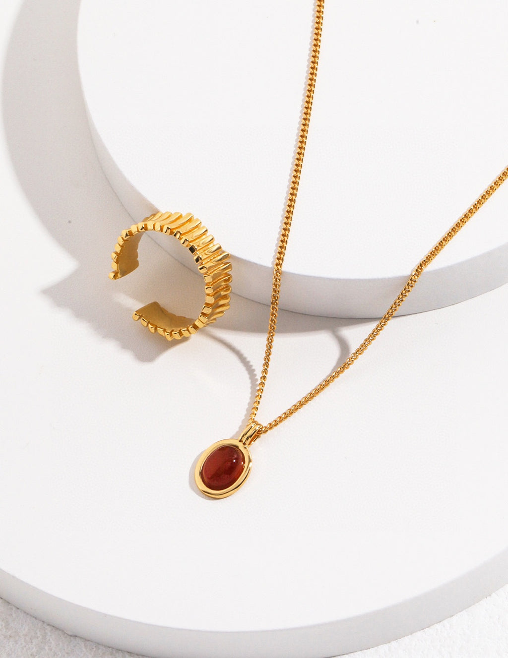 Agate Pendant Necklace image 2