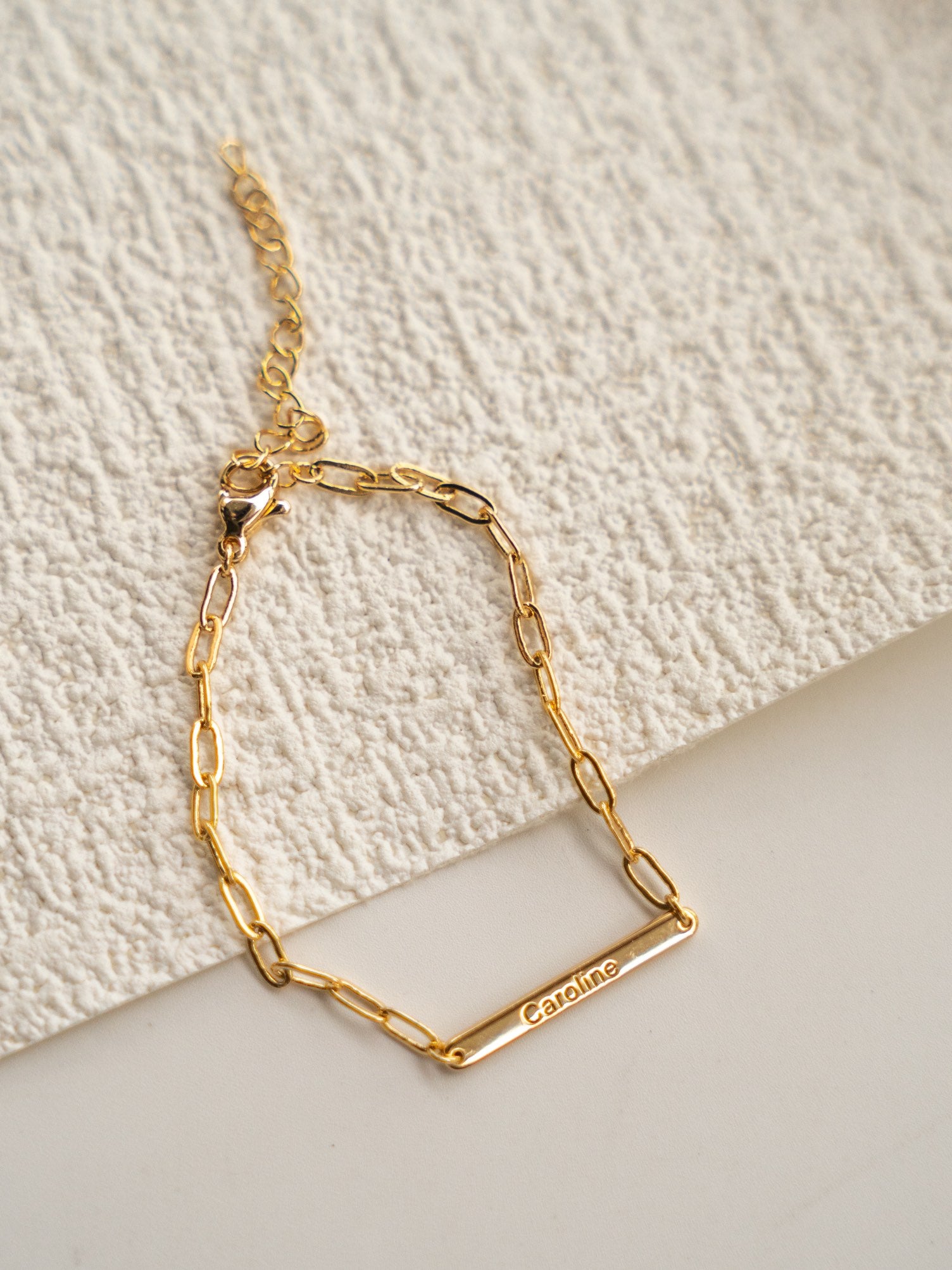 Minimalist Chain Bracelet image 1