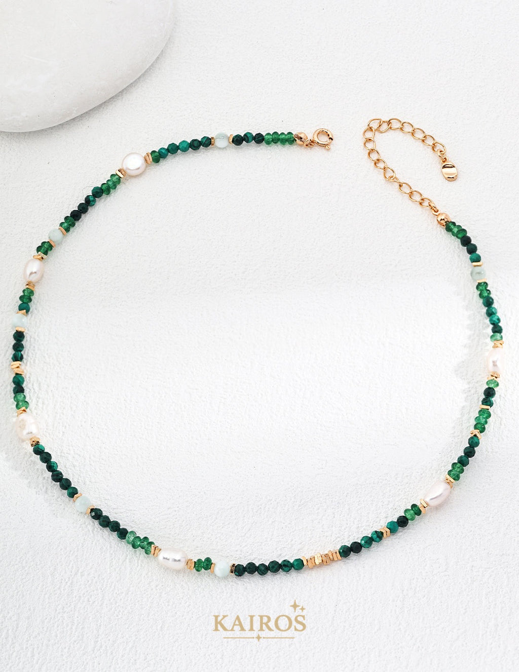 Kairos logo-only cover - Pearl Grace Glow Necklace
