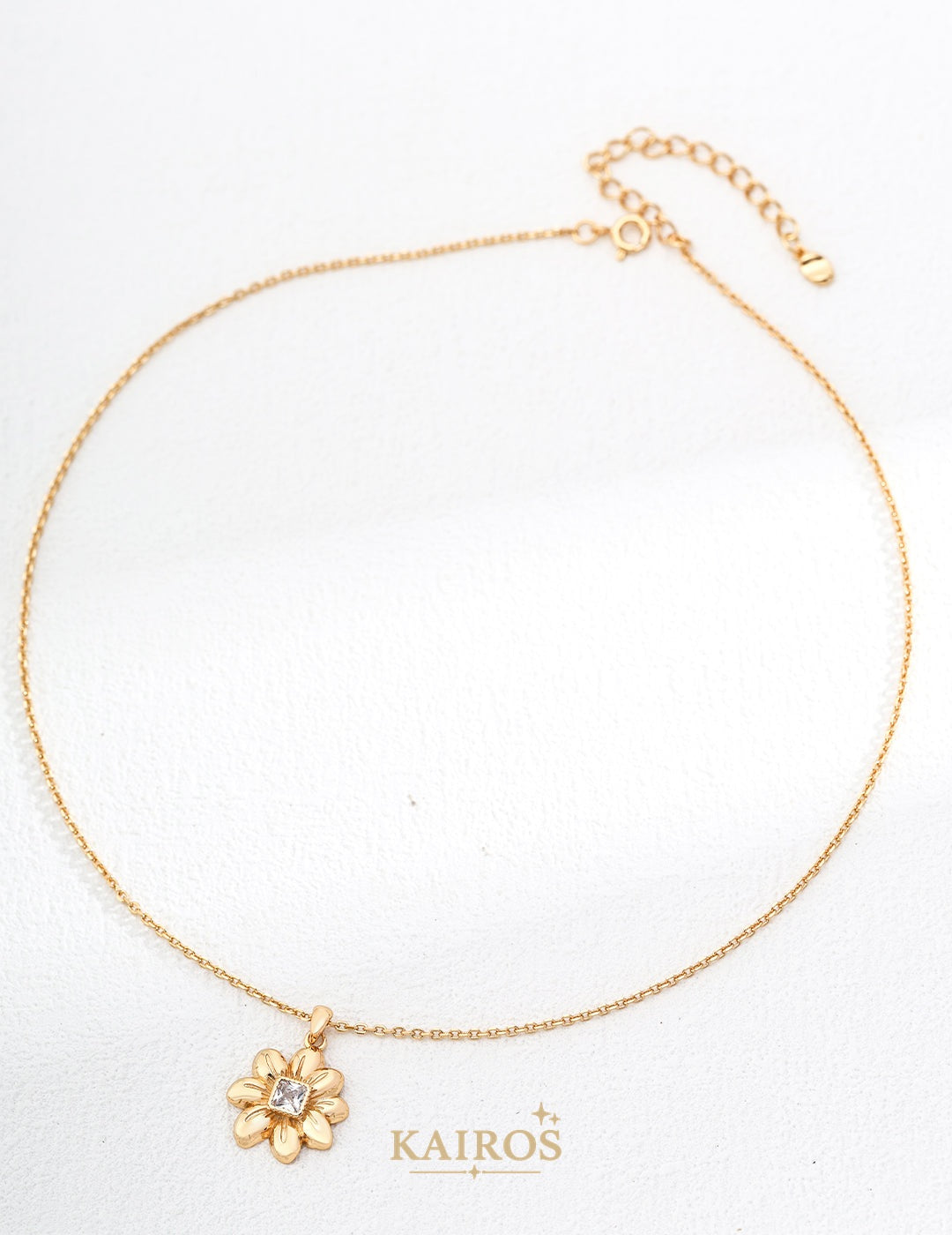 Kairos logo-only cover - Vintage Light Sparkle Necklace