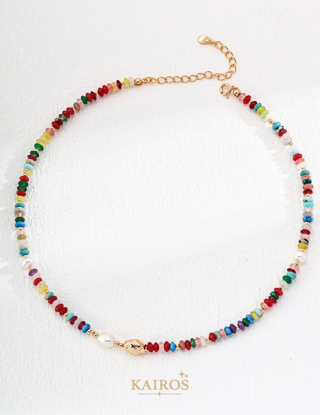 Kairos logo-only cover - Pearl Serenity Renewal Necklace